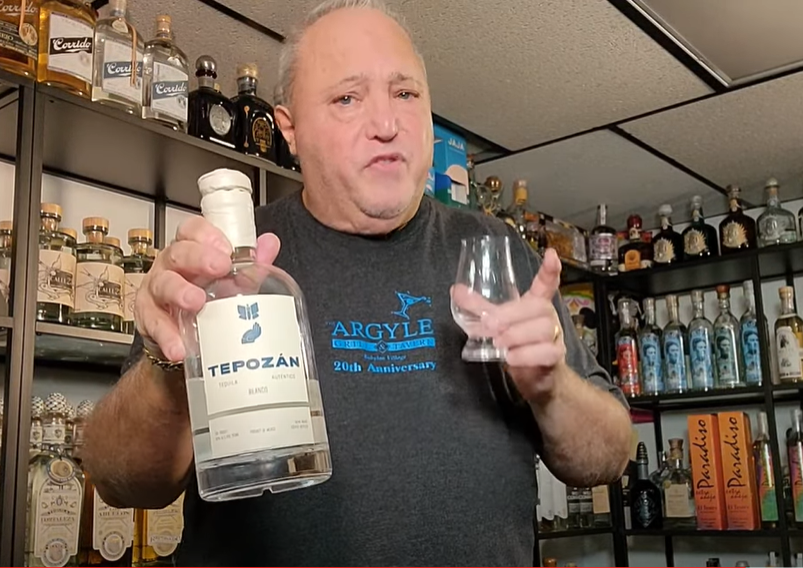 Lou Agave of Long Island Lou Tequila - 'Tequila in 3 Minutes or Less' - Tepozan Blanco - Is It Too Funky For You?