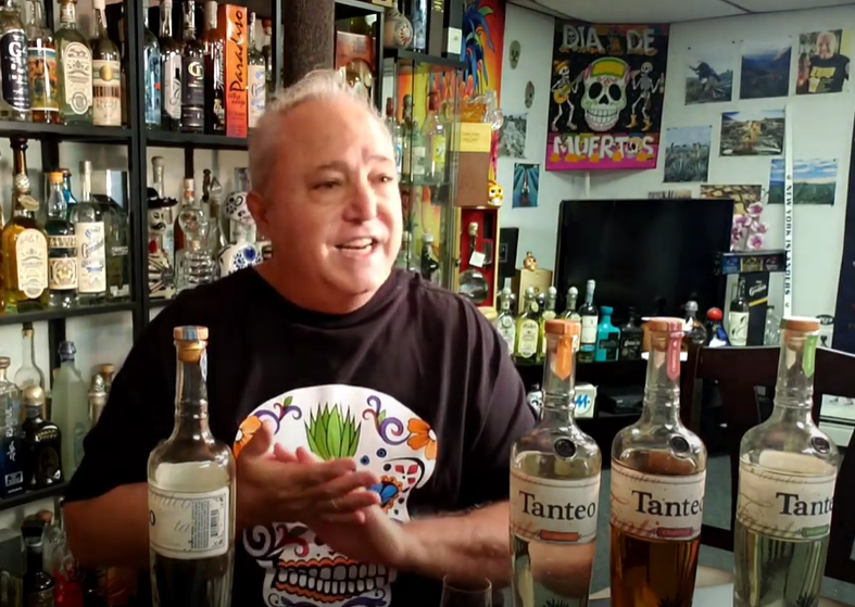Lou Agave of Long Island Lou Tequila - 'Sippin With Lou'- Tanteo Blanco & Infused Tequila - Hot Stuff