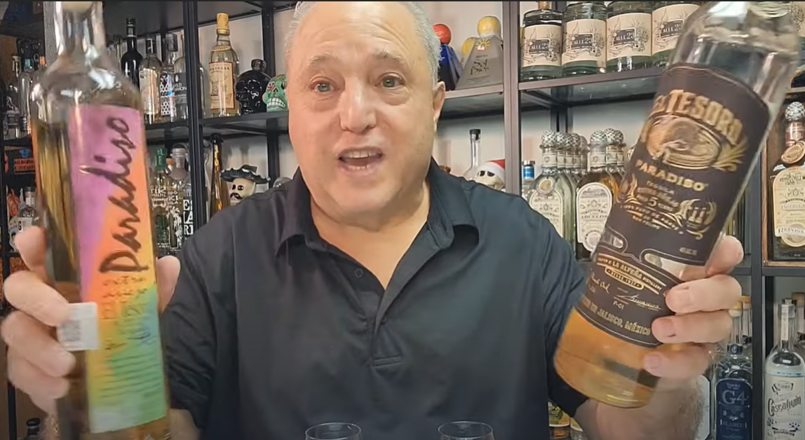 Lou Agave of Long Island Lou Tequila - 'You Can't Take It With You' - El Tesoro Paradiso 'C' Series  VS Brown Label - Any Difference?