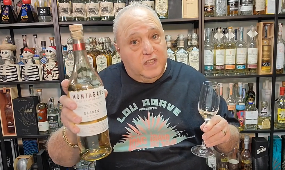 Lou Agave of Long Island Lou Tequila - Montagave Lot 3 Bordeaux Rested Blanco - Can it Get Any Better?
