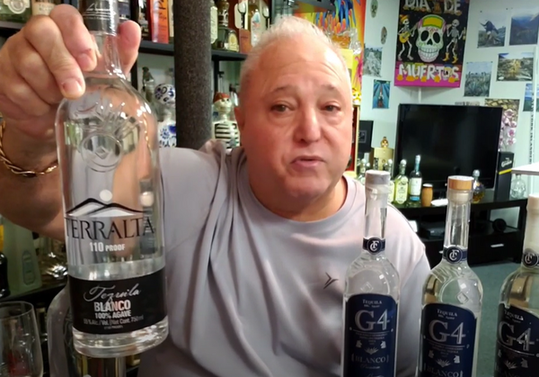 Lou Agave of Long Island Lou Tequila - Terralta Blanco 110 proof - The Best 110 - It's Outta This World